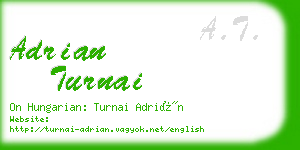 adrian turnai business card